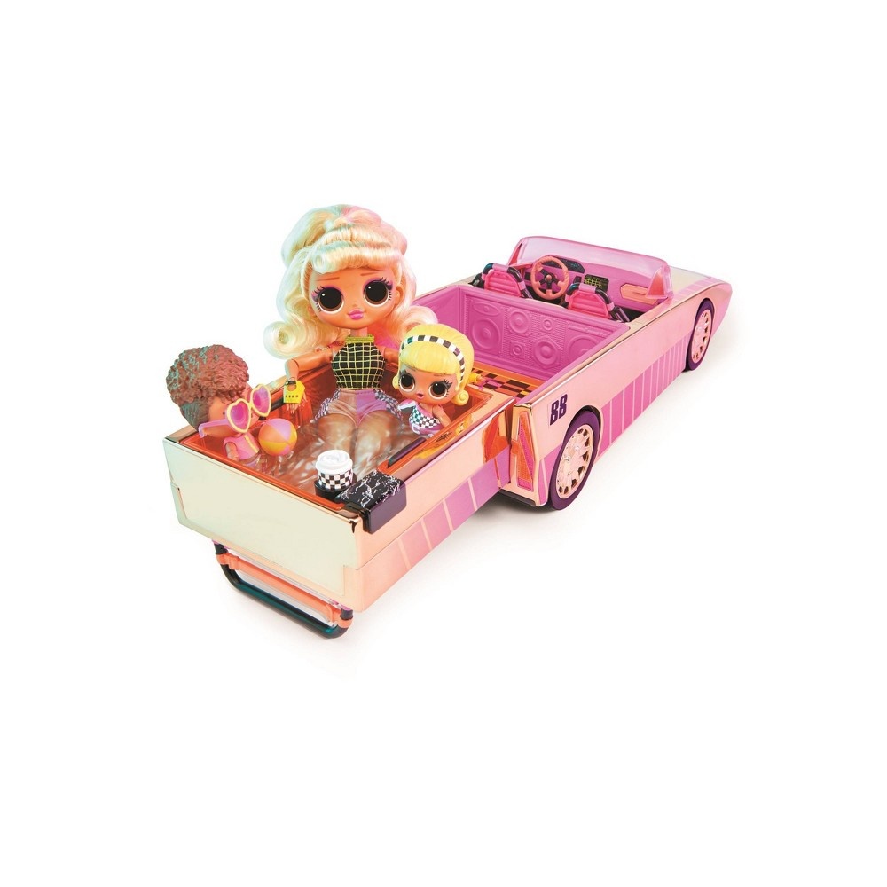 slide 6 of 7, L.O.L. Surprise! Car Pool Coupe with Exclusive Doll, Surprise Pool and Dance Floor, 1 ct
