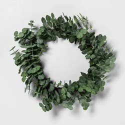 24" Faux Eucalyptus Wreath - Hearth & Hand with Magnolia