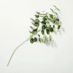 Hearth & Hand with Magnolia 28" Faux Silver Dollar Eucalyptus Stem - Hearth & Hand™ with Magnolia: Indoor Artificial Greenery for Vases