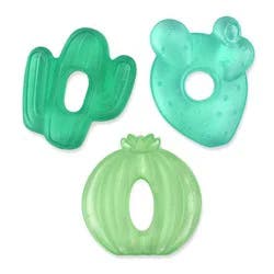 Itzy Ritzy Cutie Coolers 3pk Teether Set - Cactus