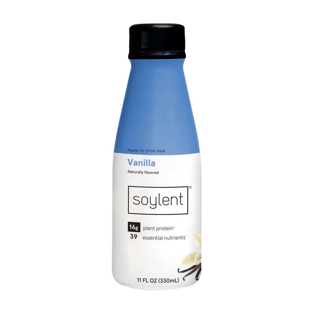 slide 2 of 3, Soylent Nutritional Shake - Vanilla, 4 ct, 11 fl oz