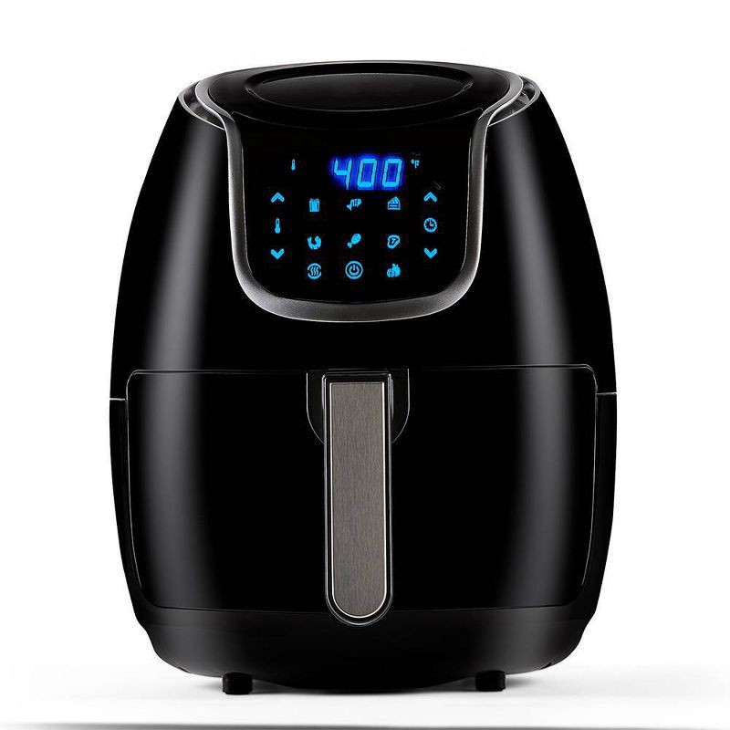 slide 1 of 1, PowerXL Vortex Air Fryer - 3qt - Black, 1 ct