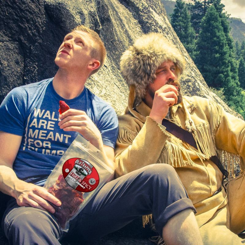 slide 3 of 3, Old Trapper Hot & Spicy Beef Jerky - 10oz, 10 oz