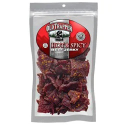 Old Trapper Hot & Spicy Beef Jerky - 10oz