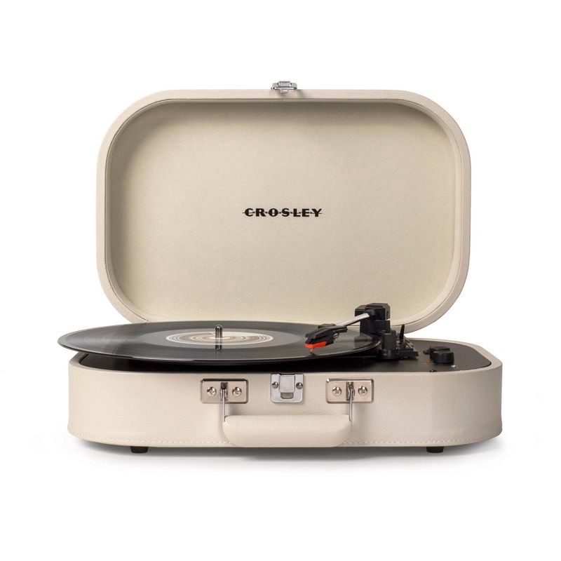 slide 1 of 3, Crosley Discovery Turntable - Dune, 1 ct