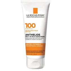 La Roche Posay Anthelios Melt in Milk Sunscreen Lotion - SPF 100 - 3.0 fl oz: Hypoallergenic, Oil-Free, Paraben-Free