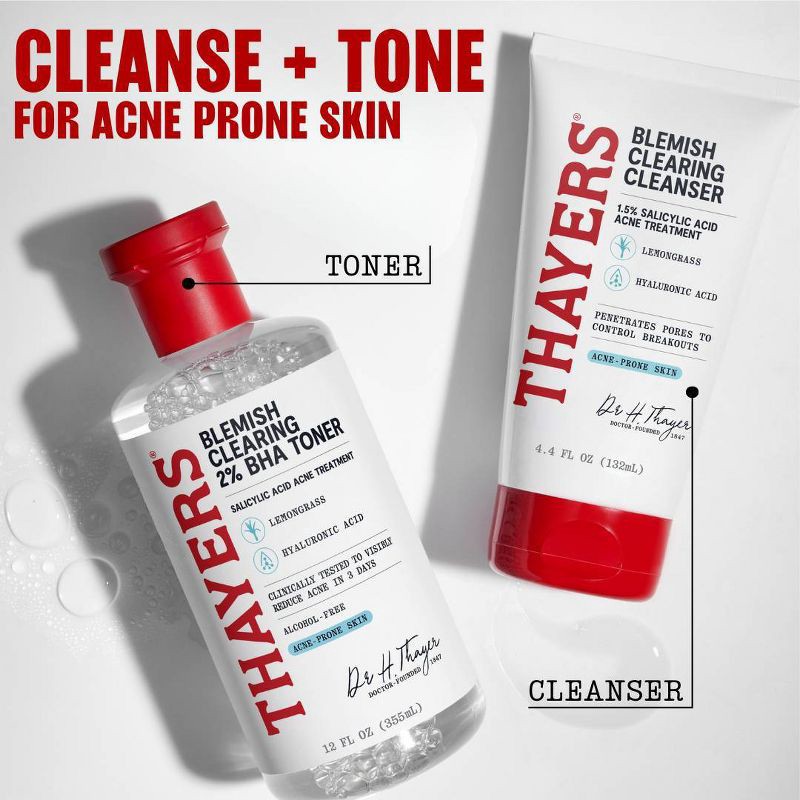 slide 8 of 9, Thayers Natural Remedies Clearing Toner With Salicylic Acid - 12 fl oz, 12 fl oz