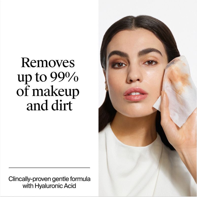 slide 4 of 13, Neutrogena Hydro Boost Makeup Remover Wipes - Ultra Soft Micellar Facial Cleansing with Hyaluronic Acid - 25ct, 25 ct