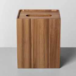 Hearth & Hand with Magnolia Wooden Tissue Box Holder - Hearth & Hand™ with Magnolia: Sturdy Wood, Sleek Design, Farmhouse Style