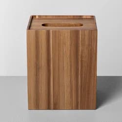 Hearth & Hand with Magnolia Wooden Tissue Box Holder - Hearth & Hand™ with Magnolia: Sturdy Wood, Sleek Design, Farmhouse Style