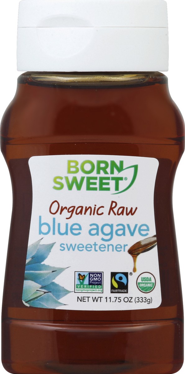 slide 2 of 2, Born Sweet Organic Raw Blue Agave, 11.75 oz