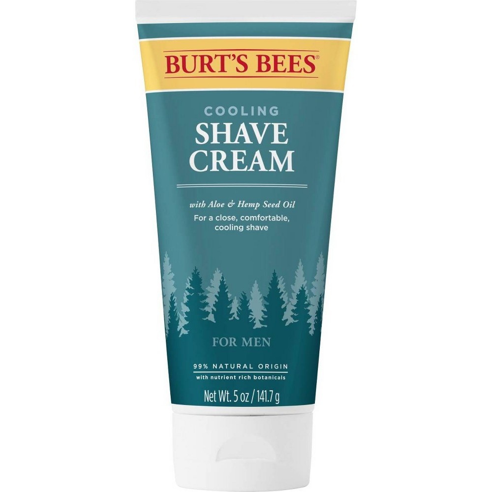 slide 2 of 5, Burt's Bees Men's Care Shave Cream, 5 oz