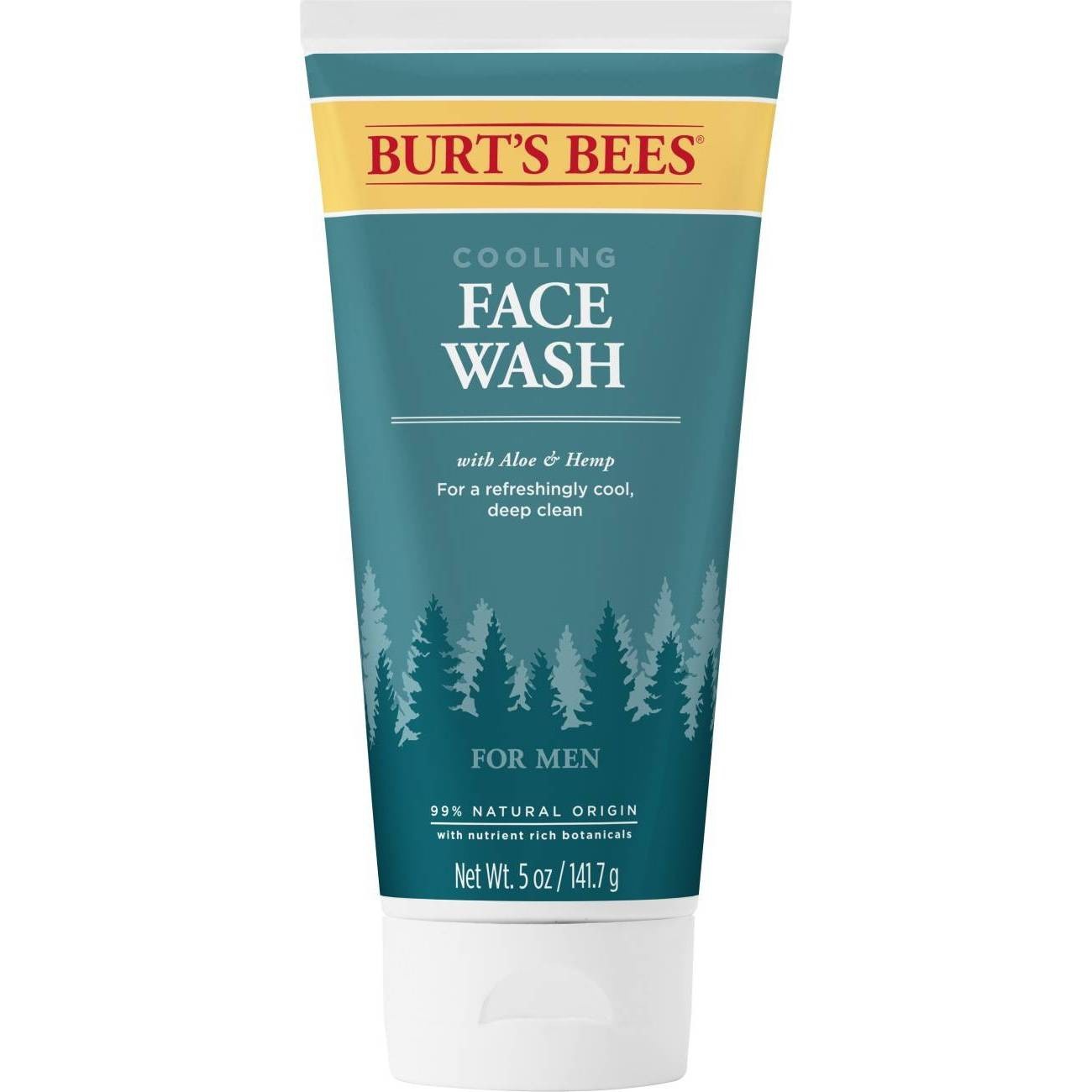 slide 1 of 5, Burt's Bees Men's Care Face Wash, 5 fl oz