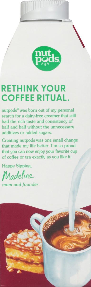 slide 7 of 13, nutpods Almond + Coconut Coffee Cake Creamer 25.4 fl oz, 1 ct