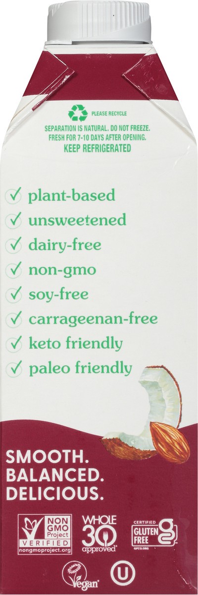 slide 5 of 13, nutpods Almond + Coconut Coffee Cake Creamer 25.4 fl oz, 1 ct