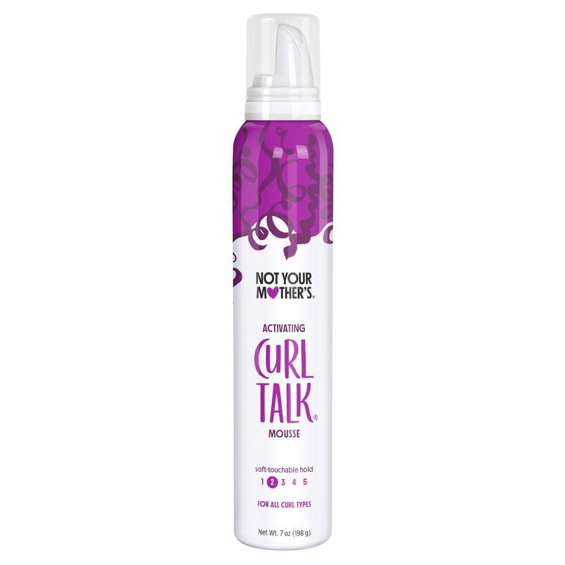 slide 1 of 7, Not Your Mother's Curl Talk Curl Activating Mousse - 7oz, 7 oz