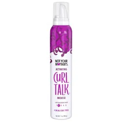 Not Your Mother's Curl Talk Curl Activating Mousse - 7oz: Paraben-Free, Silicone-Free, Sulfate-Free