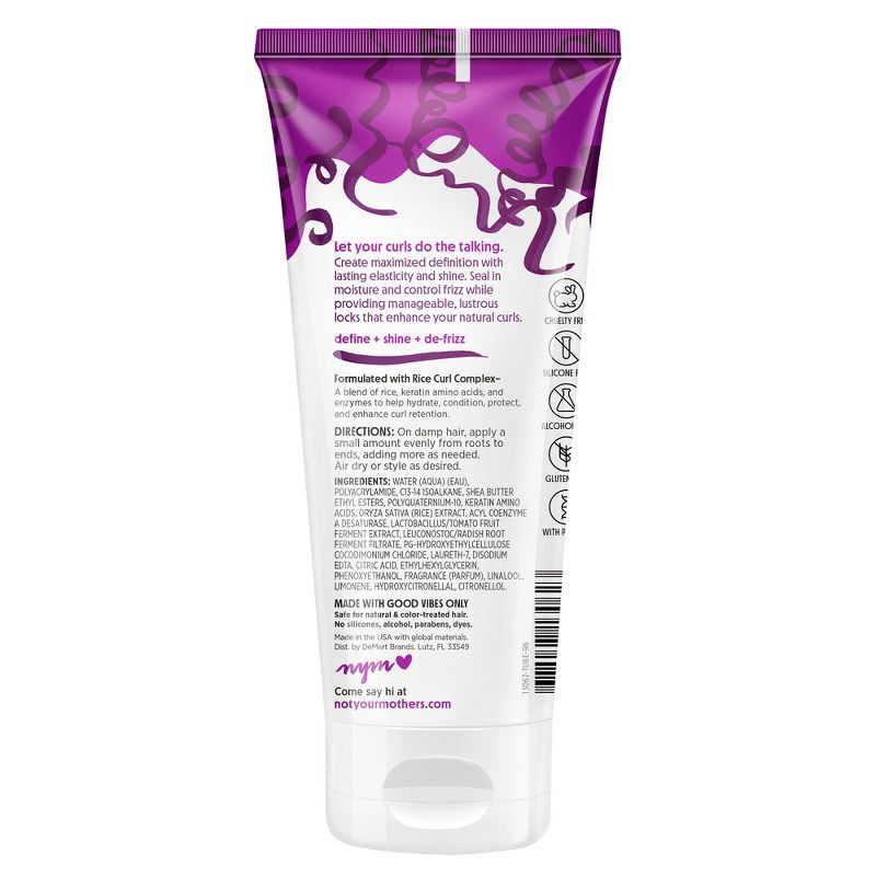 slide 2 of 12, Not Your Mother's Curl Talk Defining Curl Cream - 6 fl oz, 6 fl oz