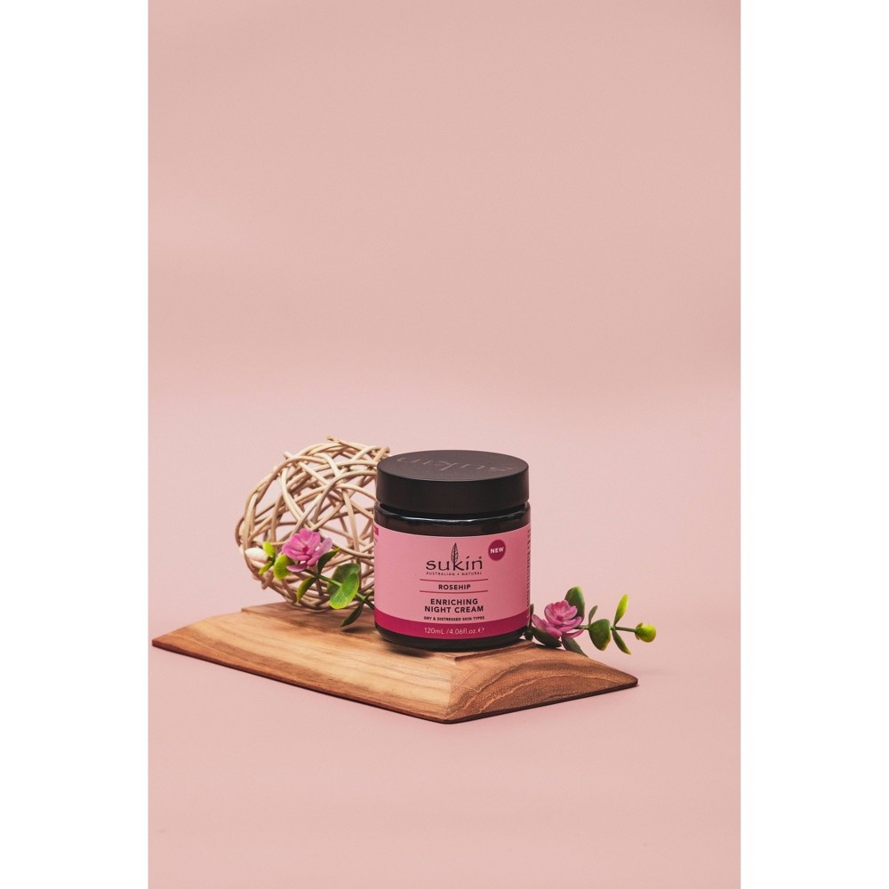 slide 6 of 6, Sukin Rosehip Enriching Night Cream, 4.06 fl oz