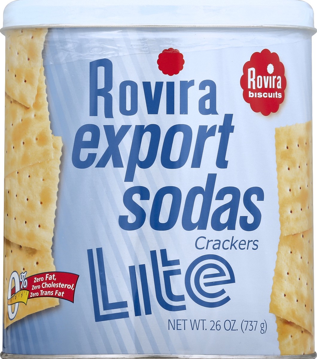 slide 2 of 2, Rovira Lite Soda Crackers - 26 oz, 26 oz