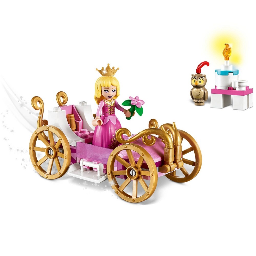 slide 3 of 6, LEGO Disney Aurora's Royal Carriage 43173 Princess Building Playset, 1 ct