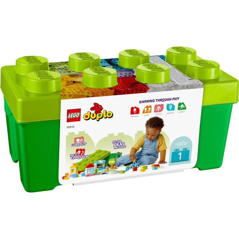 slide 4 of 7, LEGO DUPLO Classic Brick Box Building Set 10913, 1 ct