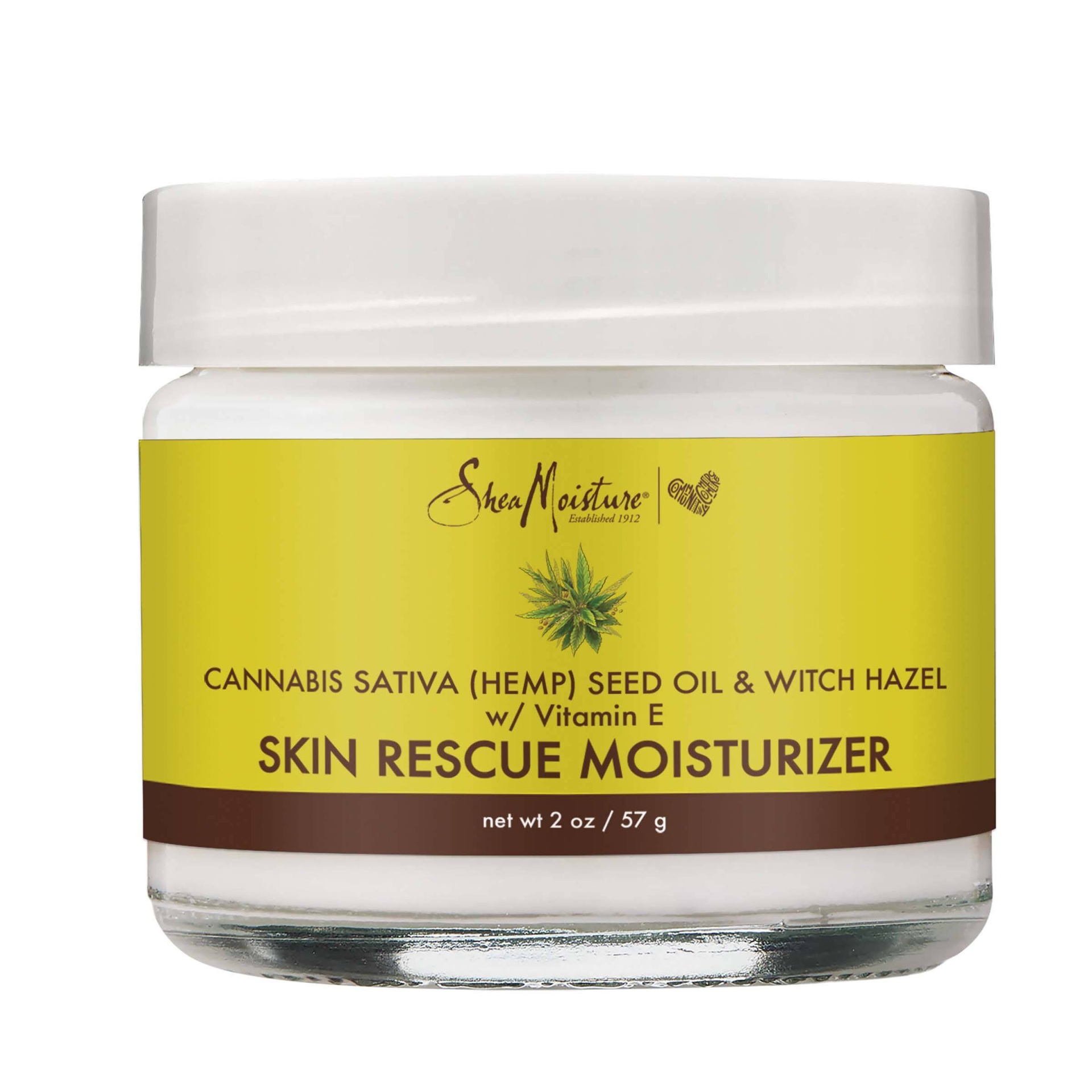 slide 1 of 6, SheaMoisture Cannabis & Witch Hazel Skin Rescue Moisturizer - 2oz, 