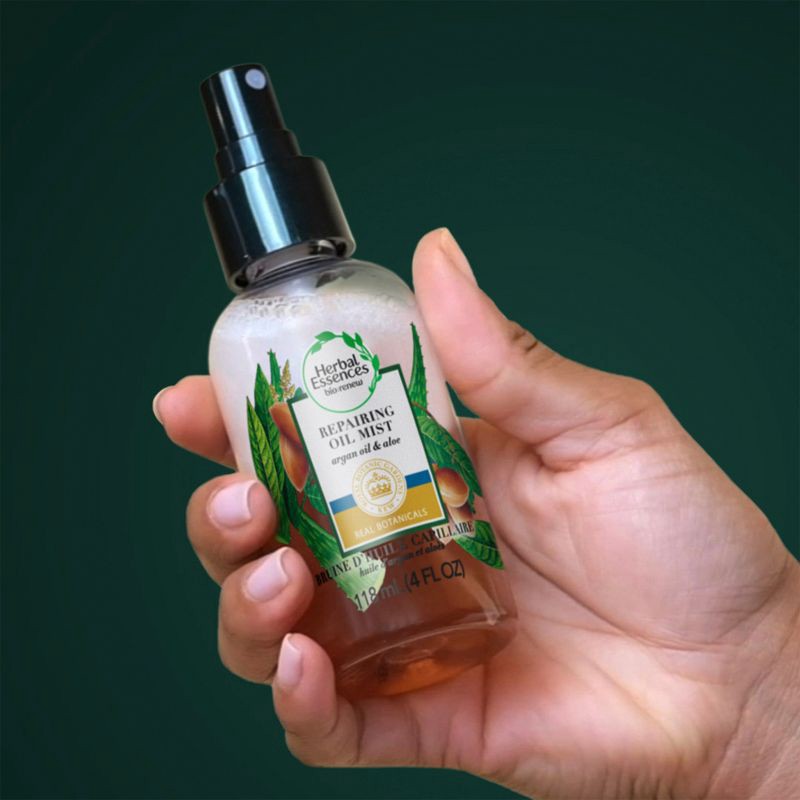 slide 6 of 9, Herbal Essences bio:renew Repairing Hair Mist with Argan Oil & Aloe - 4 fl oz, 4 fl oz