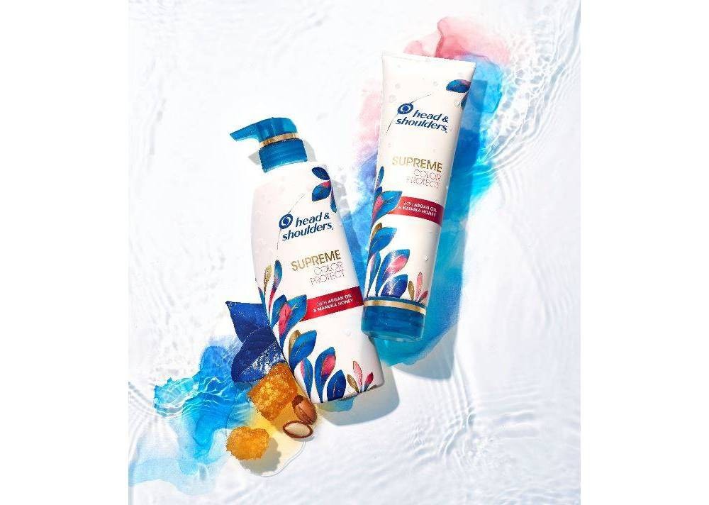 slide 4 of 5, Head & Shoulders Supreme Color Protect Shampoo, 11.8 fl oz