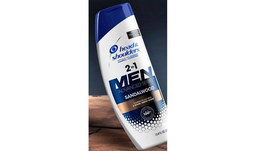 slide 3 of 4, Head & Shoulders Men 2-in-1 Dandruff Sandalwood Shampoo + Conditioner 12.8 oz, 12.8 fl oz