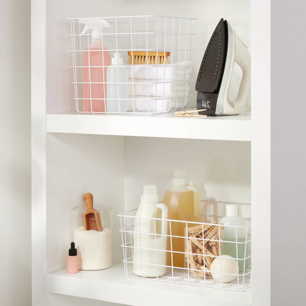 Wire Pantry Basket White - Brightroom™ : Target