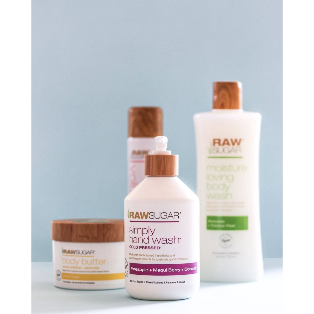 slide 2 of 5, Raw Sugar Simply Hand Wash Pineapple + Maqui Berry + Coconut - 16.9 fl oz, 16.9 fl oz