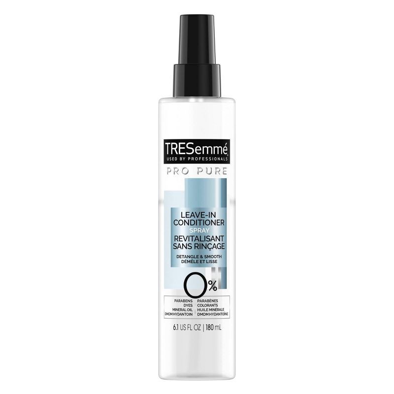 slide 2 of 6, Tresemme Pro Pure Detangle & Smooth Leave-In Conditioner Spray - 6.1 fl oz, 6.1 fl oz