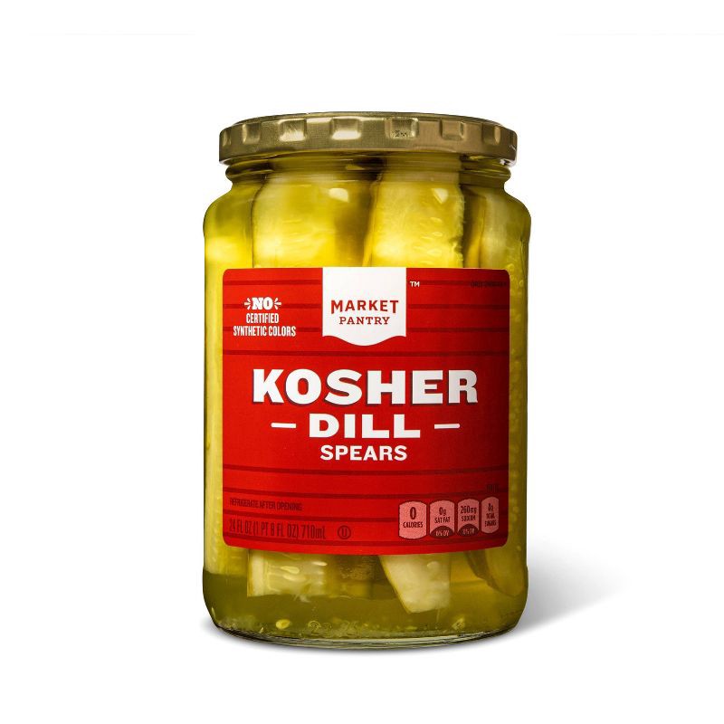 Kosher Dill Spears 24oz Market Pantry 24 oz Shipt