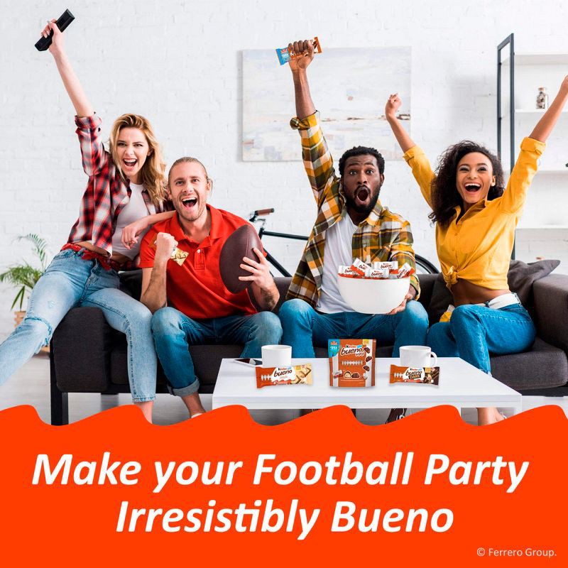 slide 9 of 10, Kinder Bueno Hazelnut Chocolate Candy - 1.5oz, 1.5 oz