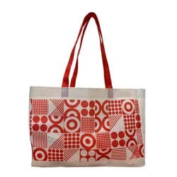 Target Reusable bag Large Tote Bag Bullseye Design