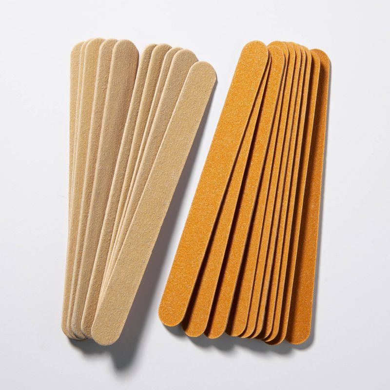 slide 3 of 3, Trim Emery Boards Nail File - 20ct, 20 ct