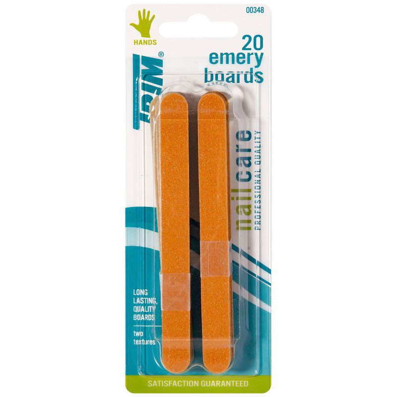 slide 1 of 3, Trim Emery Boards Nail File - 20ct, 20 ct