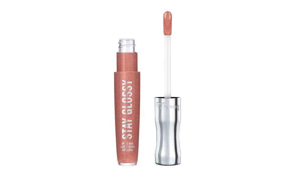 slide 2 of 3, Rimmel Stay Glossy Lip Gloss Down To Gloss 125 - 0.18 fl oz, 0.18 fl oz