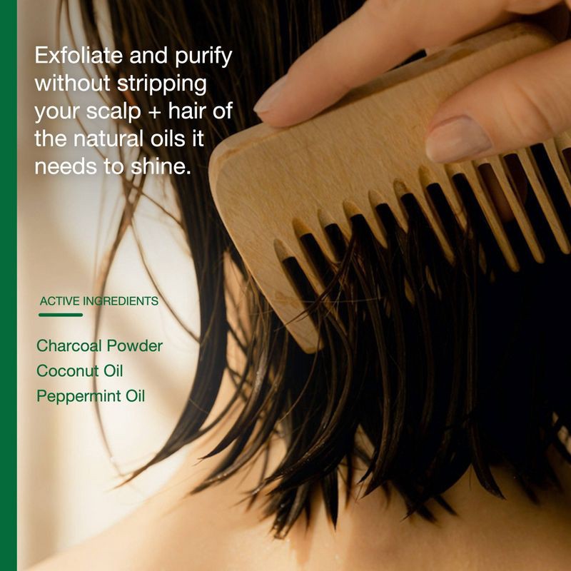 slide 3 of 7, Raw Sugar Pure Scalp Therapy Treatment - Coconut + Peppermint Oil - 6.7 fl oz, 6.7 fl oz