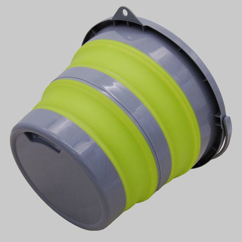 slide 3 of 7, Collapsible Bucket Green - Centurion, 1 ct