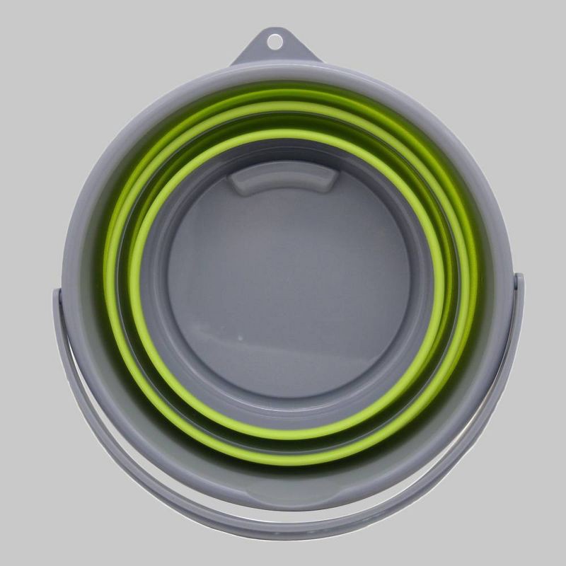 slide 5 of 7, Collapsible Bucket Green - Centurion, 1 ct