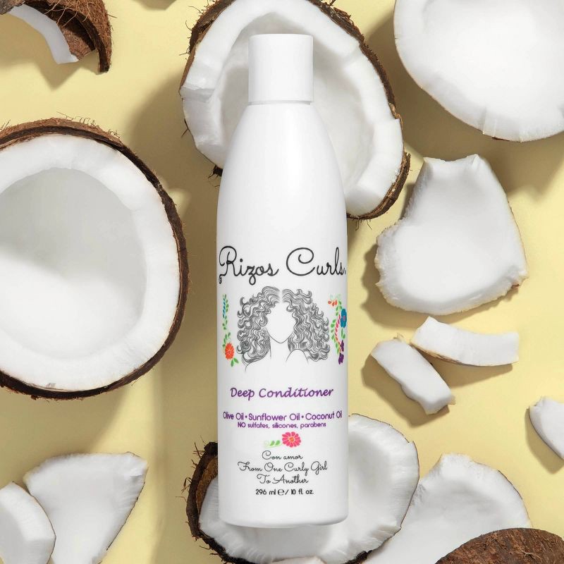 slide 6 of 6, Rizos Curls Deep Conditioner - 10 fl oz, 10 fl oz