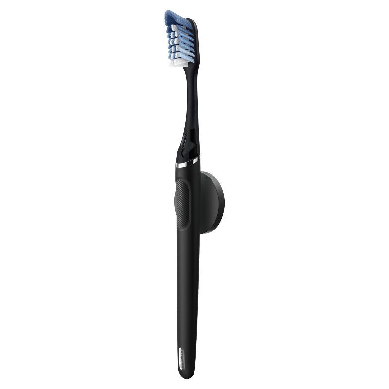 slide 9 of 9, Oral-B Clic Manual Toothbrush, Matte Black, 1 ct