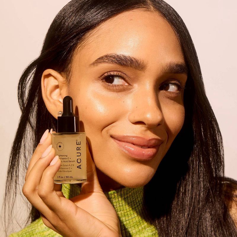 slide 4 of 6, Acure Brightening Vitamin C & Ferulic Acid Oil Free Serum For Face - 1 fl oz, 1 fl oz