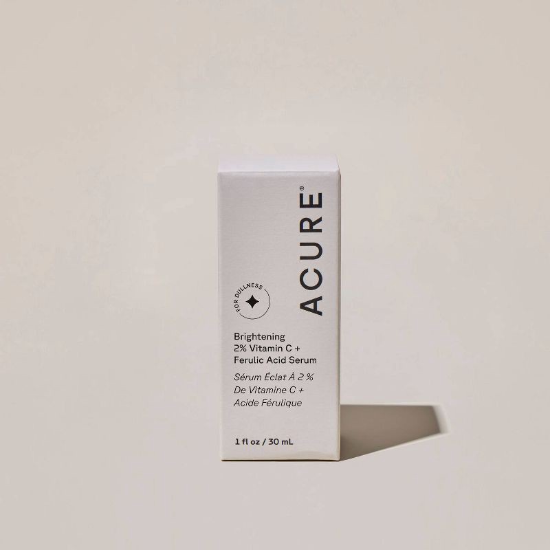 slide 6 of 6, Acure Brightening Vitamin C & Ferulic Acid Oil Free Serum For Face - 1 fl oz, 1 fl oz