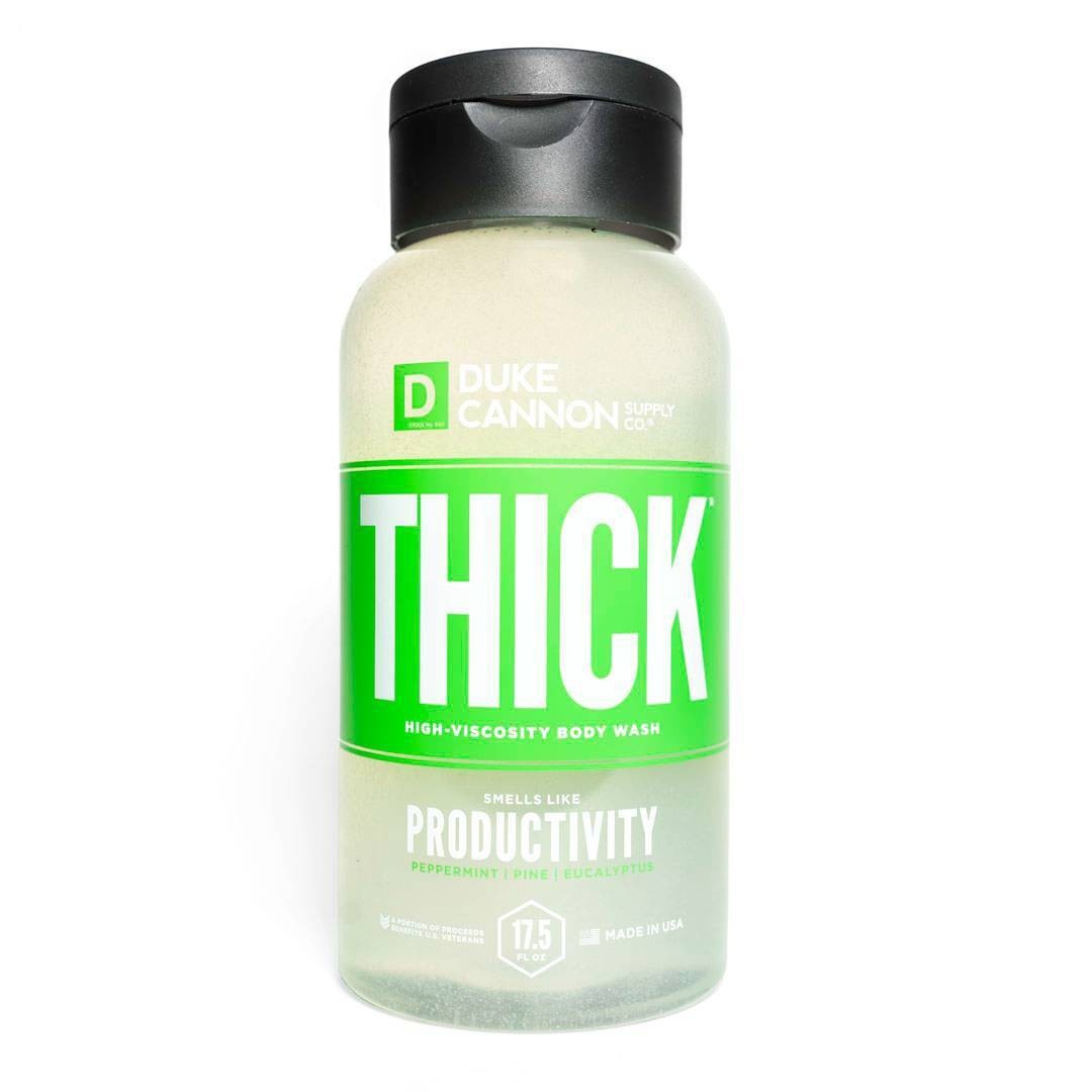 slide 1 of 3, Duke Cannon Supply Co. THICK High Viscosity Body Wash Productivity - 17.5 fl oz, 17.5 fl oz