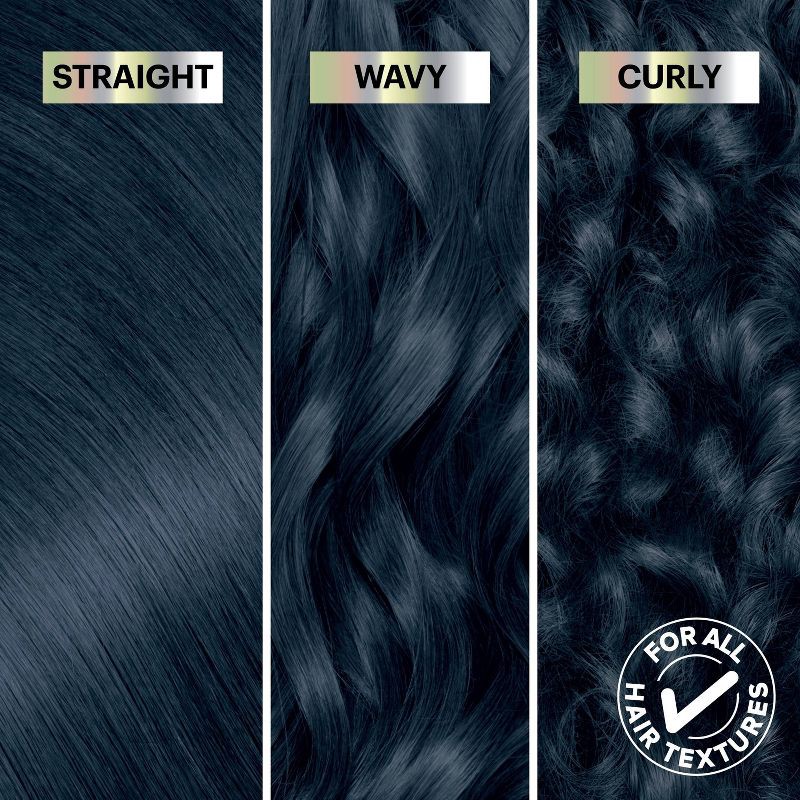 slide 7 of 13, Garnier Nutrisse Ultra Color Nourishing Permanent Hair Color Crème - IN2 Blue Curaçao, 1 ct