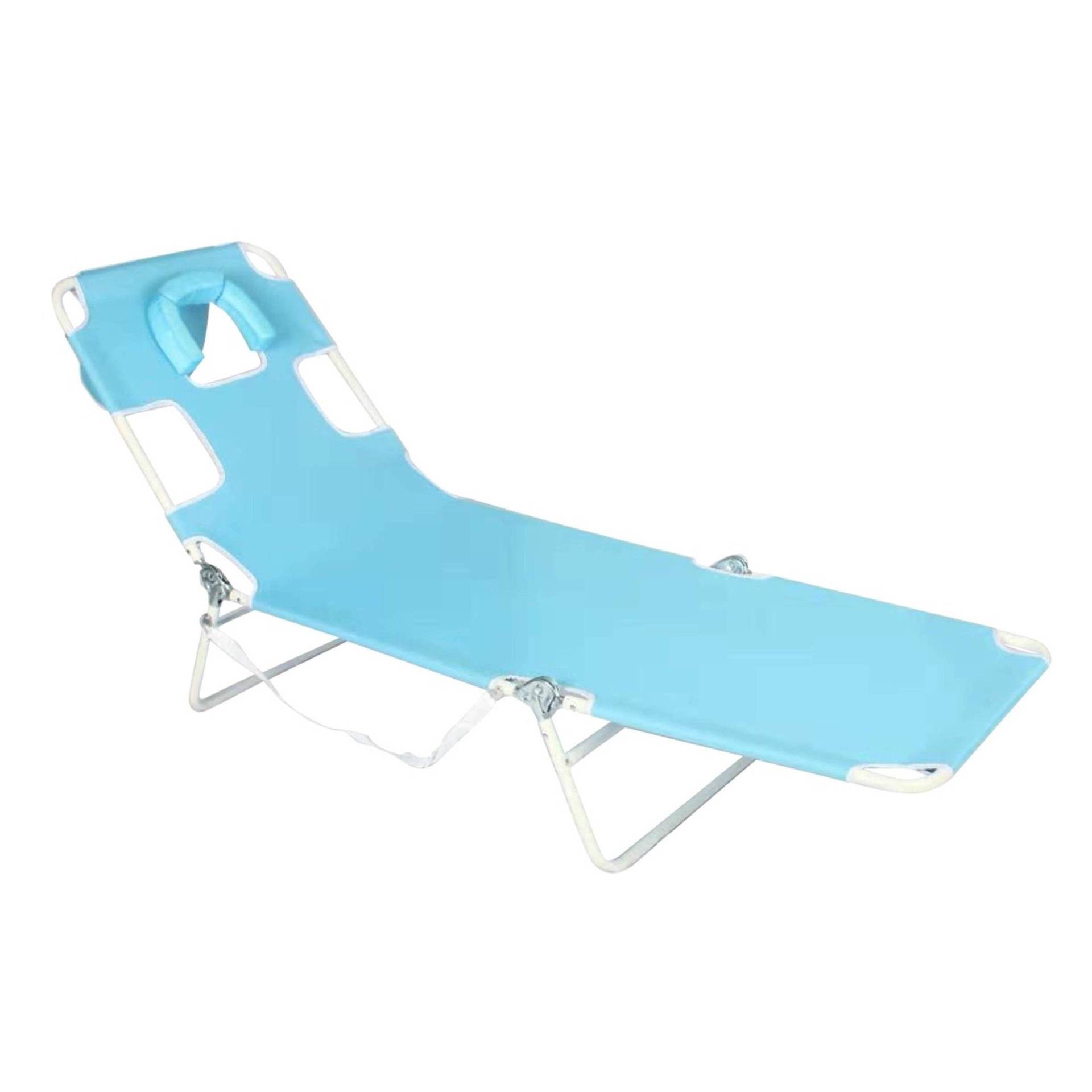 Ostrich face down beach store chaise lounge