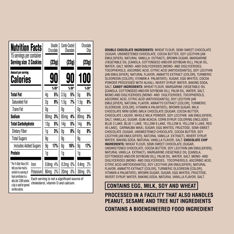 slide 4 of 4, Mini Cookie Tray Variety Pack - 21oz - Favorite Day™, 21 oz